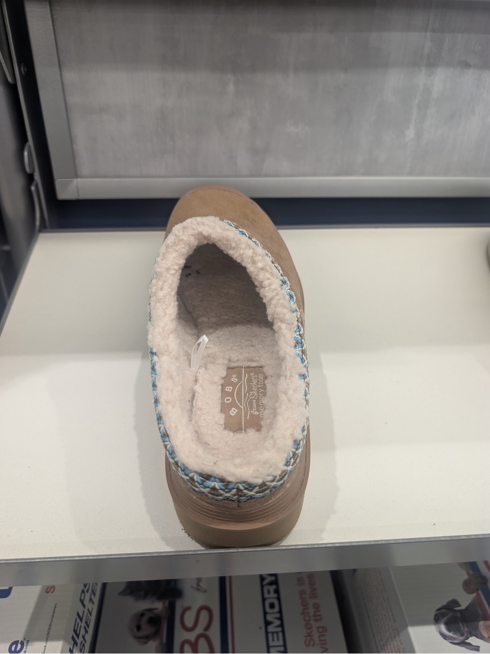 Skechers Women's Bobs Keepsakes-Cozy Kicks Clog Slippers - Picture 4 of 4